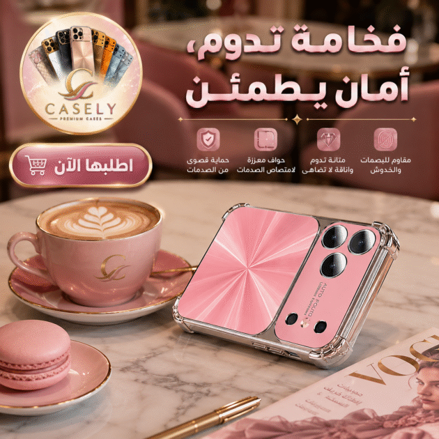 كوفر آيفون فاخر مع حماية الكاميرا
